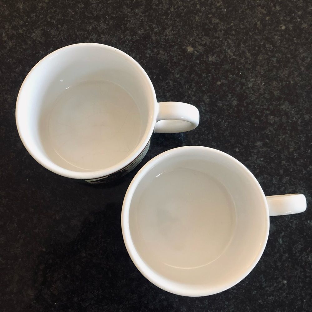 Vintage Ceramic Cracker Advertisement Soup Bowl Cups Set - Picture 5 of 6